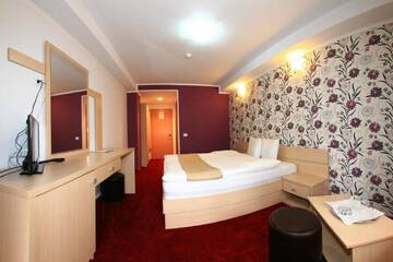 Фото номера Двухместный номер без вида Отель Hotel Roman Maramures г. Statjunea Borsa 2