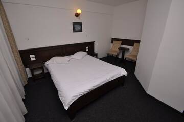 Фото номера Двухместный номер с 1 кроватью или 2 отдельными кроватями Отель Hotel Cerbul г. Statjunea Borsa 2